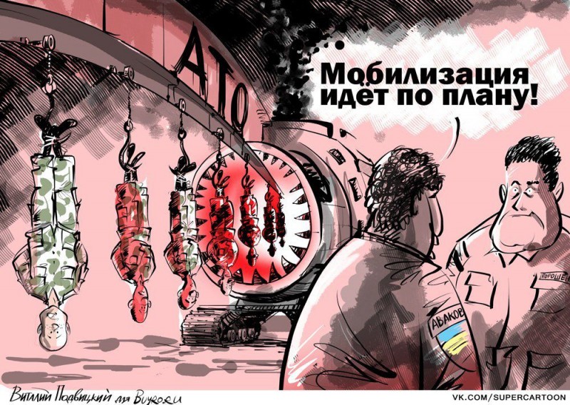 Украина. Массовая мобилизация планируется на апрель